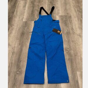 Flylow Firebird Bib Snow Pant Men's M Bluebird NWT